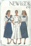 6745 skirt pattern